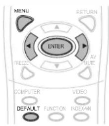 PANASONIC PTST10U - PROJECTOR SETUP MENU - 2
