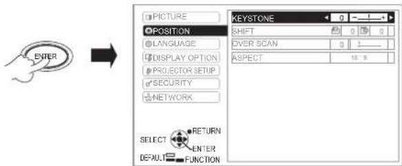 PANASONIC PTST10U - OPERATE THE MENU - 3