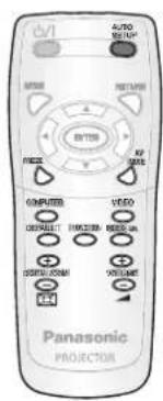 PANASONIC PTST10U - Remote control operation - 1