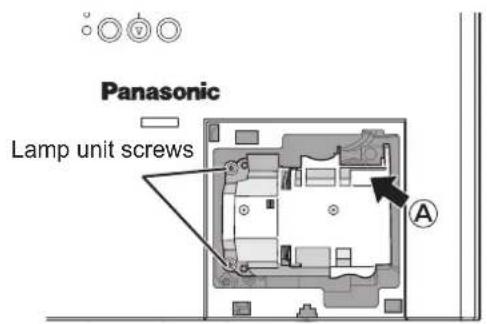 PANASONIC PTST10U - Lamp replacement procedure - 4