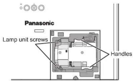 PANASONIC PTST10U - Lamp replacement procedure - 3
