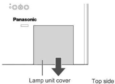 PANASONIC PTST10U - Lamp replacement procedure - 2