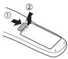 PANASONIC PTST10U - Installing/removing batteries - 1