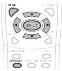 PANASONIC PTST10U - POSITION MENU - 1