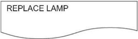 PANASONIC PTLB75U - - When to replace the Lamp unit - 1