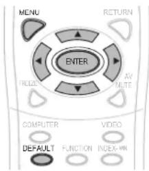 PANASONIC PTLB2U - POSITION MENU - 1