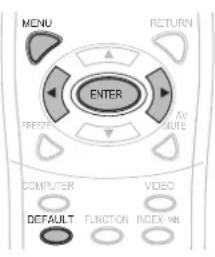 PANASONIC PTLB2U - PICTURE MENU - 1