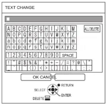 PANASONIC PTLB2U - Menu operation (continued) - 1
