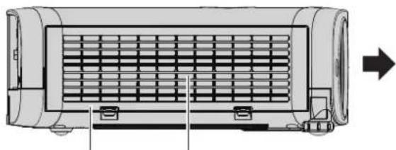 PANASONIC PTVX600 - Boîtier du projecteur - 2