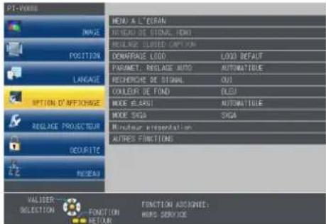 PANASONIC PTVX600 - Procédure de fonctionnement - 3