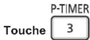 PANASONIC PTVX600 - Utilisation de la fonction MINUTEUR PRÉSENTATION - 1