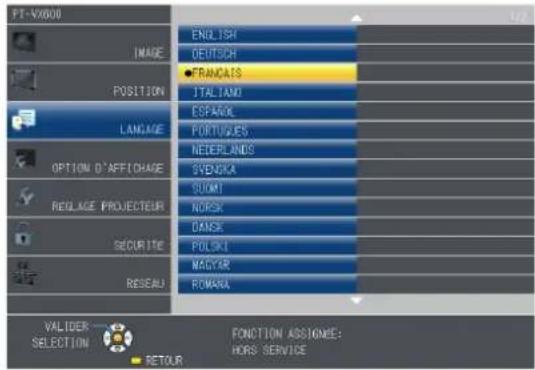 PANASONIC PTVX600 - [LANGUAGE] - 1