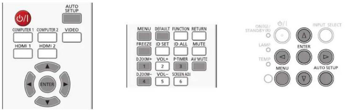 PANASONIC PTVX600 - Menu [OPTION D'AFFICHAGE] - 1