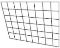 PANASONIC PTVX600 - Réglage [CORRECTION DES ANGLES] - 3
