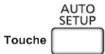 PANASONIC PTVX600 - Utilisation de la fonction RÉGLAGE AUTOMATIQUE - 1