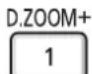 PANASONIC PTVX600 - Utilisation de la fonction ZOOM NUMERIQUE - 1