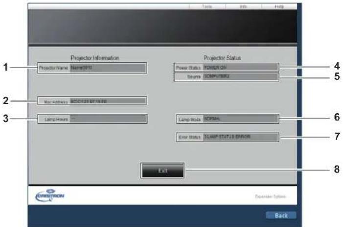PANASONIC PTVX600 - Page [Info] - 1