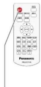 PANASONIC PTVX600 - Allumage du projecteur - 3