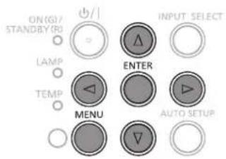 PANASONIC PTVX600 - Menu [POSITION] - 2