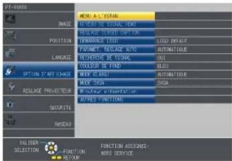 PANASONIC PTVX600 - Procédure de fonctionnement - 4