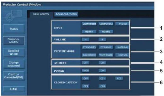 PANASONIC PTVX600 - Page [Basic control] - 1