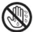 PANASONIC SRGA721L - Ne pas brancher ou débrancher le cuiseur de riz avec les mains mouillées. - 1