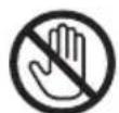 PANASONIC SRGA721L - Do not place your hands or face over or near the steam vent. - 1