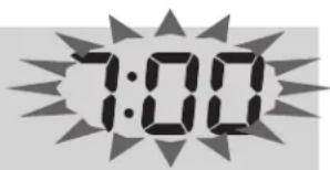 PANASONIC SRAFG186 - Example: when adjusting 7:00 am to 8:30 am - 2