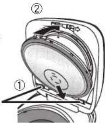 PANASONIC SRAFG186 - Couvercle interieur - 3