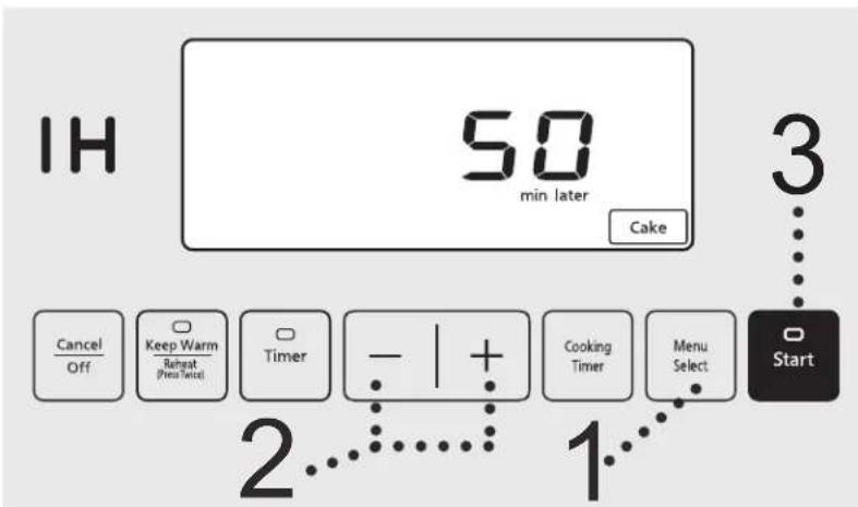 PANASONIC SRAFG186 - Lors d'une cuisson à la vapeur de 10 minutes - 1