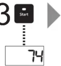 PANASONIC SRAFG186 - Paraonian la temperatura del modo mantener caliente (la temperature predeterminada es 74) - 3