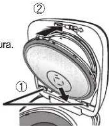PANASONIC SRAFG186 - Tapa interna - 3