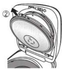 PANASONIC SRAFG186 - Tapa interna - 1