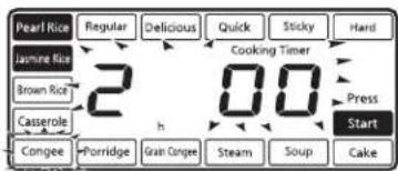 PANASONIC SRAFG186 - ※ Cuando cocine arroz congee por 2 horas - 1