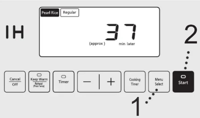 PANASONIC SRAFG186 - Tips to cook delicious rice - 4