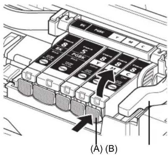 CANON Pixma iP4300 - Substituição de um cartucho de tinta - 1