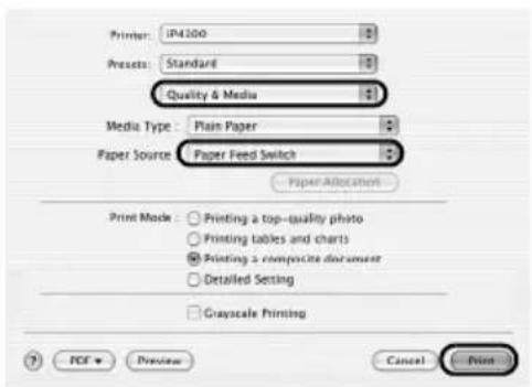 CANON Pixma iP4300 - Copyright ©2006 CANON INC. - 2