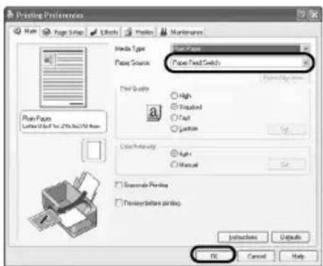CANON Pixma iP4300 - Pastaba - 1