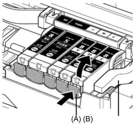 CANON Pixma iP4300 - Replacing an Ink Tank - 1