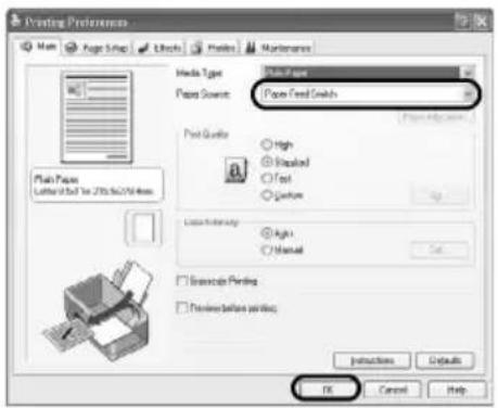 CANON Pixma iP4300 - Hinweis - 1