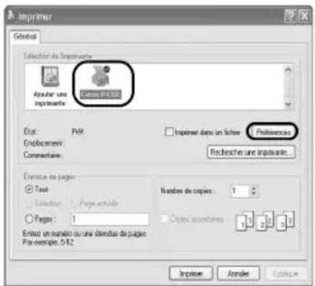 CANON Pixma iP4300 - Remarque - 1
