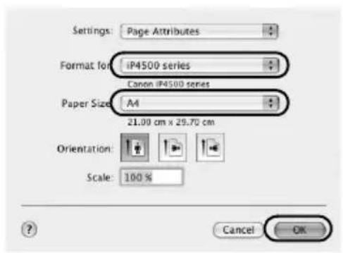 CANON Pixma iP4500 - Opmerking - 2