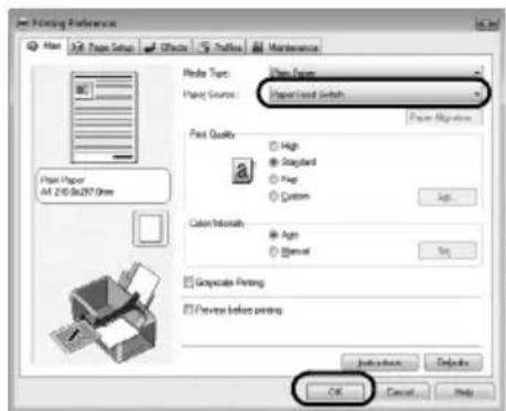 CANON Pixma iP4500 - Opomba - 1