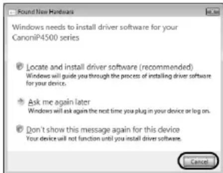 CANON Pixma iP4500 - Informatie voor Windows - 1