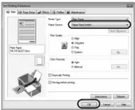 CANON Pixma iP4500 - Hinweis - 1