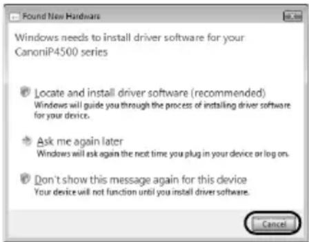 CANON Pixma iP4500 - Windows Için Bilgiler - 1