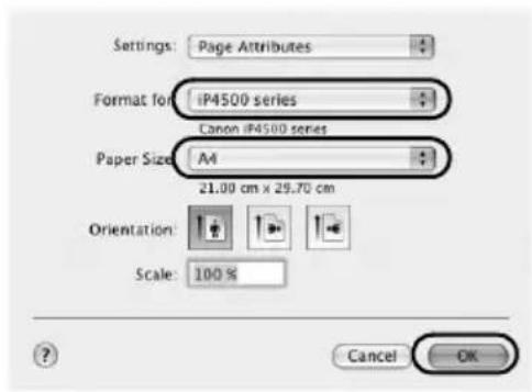 CANON Pixma iP4500 - Pastaba - 2