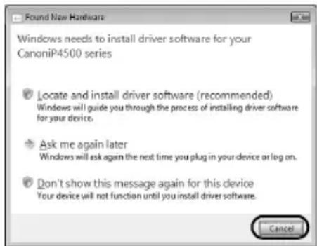 CANON Pixma iP4500 - - Información para Windows - 1