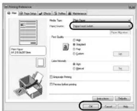 CANON Pixma iP4500 - Nota - 1