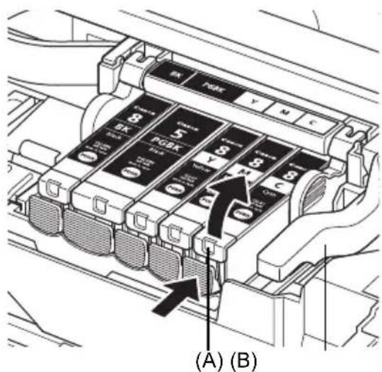 CANON Pixma iP4500 - Výměna nádržky s inkoustem - 1